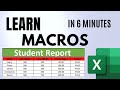 How to Create Macros in Excel Tutorial | MACRO CLASS # 02