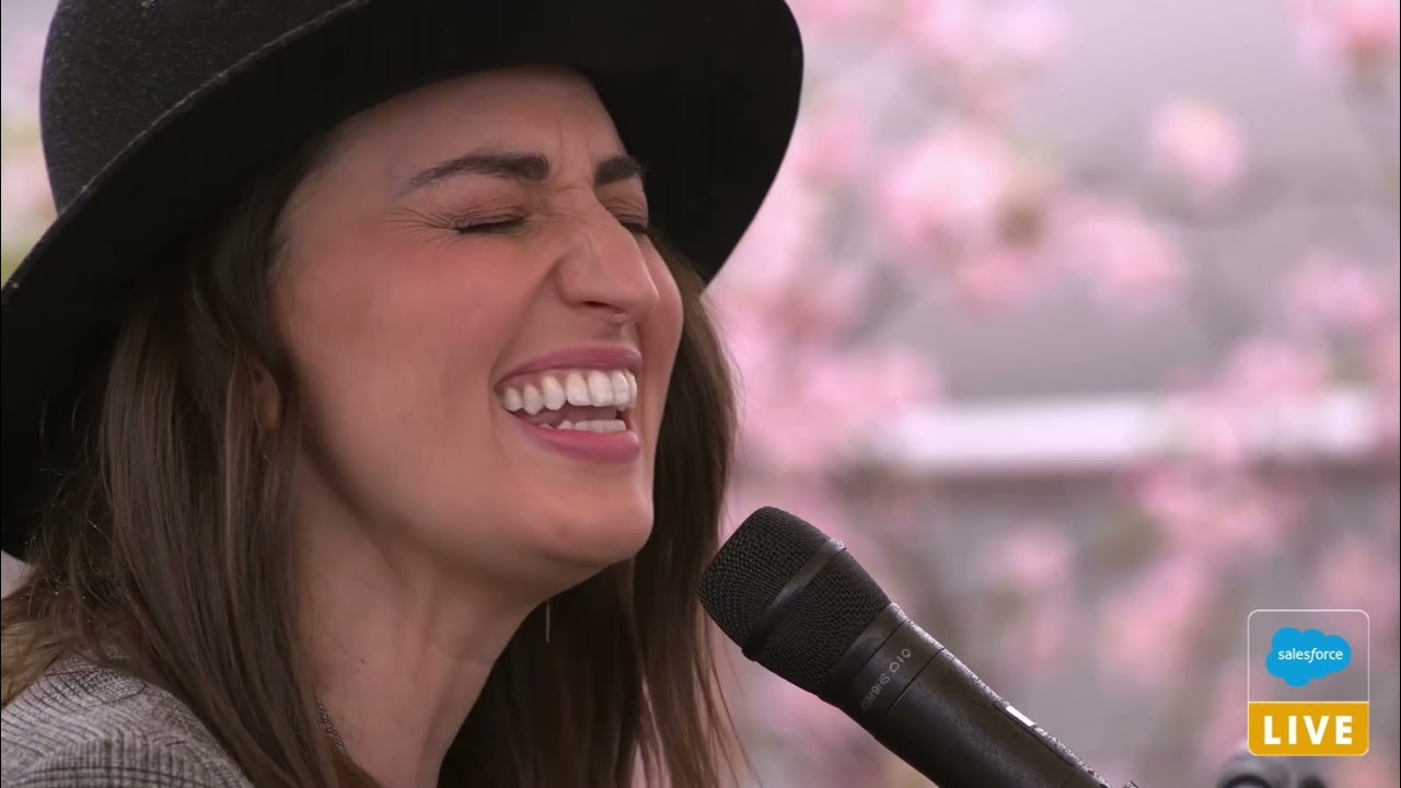 Sara Bareilles mini-concert at Salesforce Virtual Event (3/24/2021)