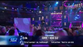 Erik Grönwall - The Show Must Go On [Live Idol 2009 Final]