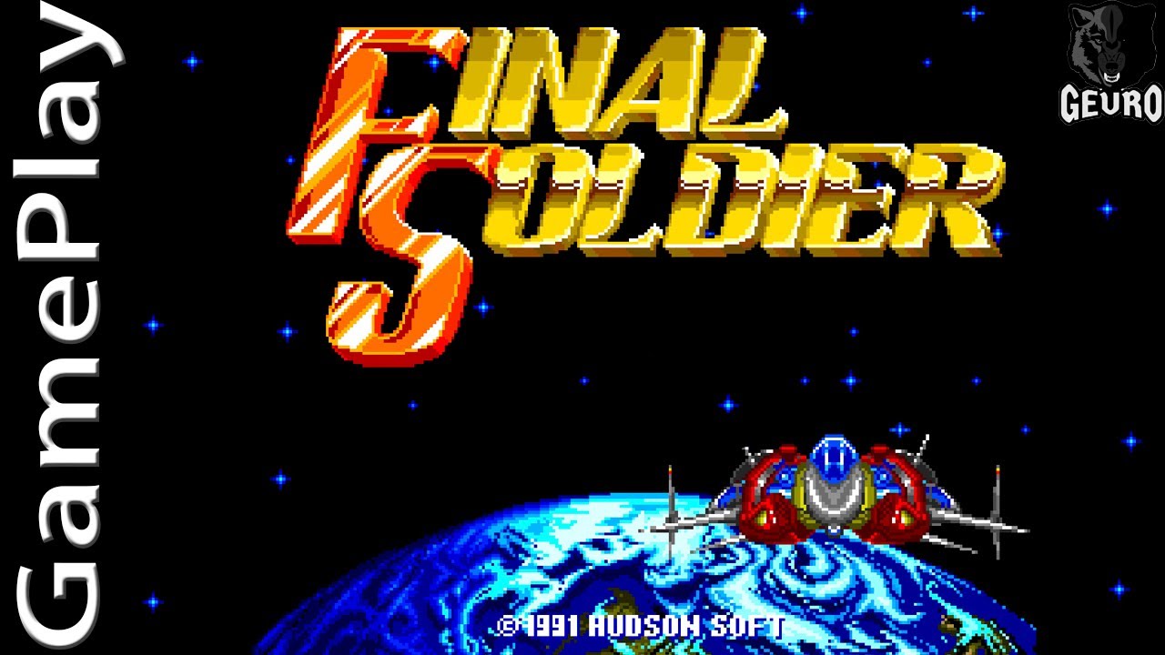 🎮Final Soldier - PC Engine [Gameplay / Longplay]👾 - YouTube