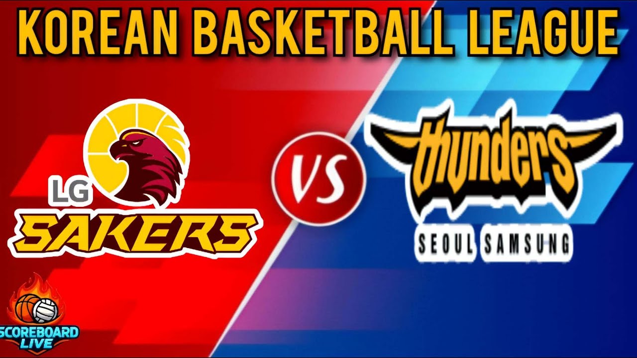 KBL🏀 CHANGWON LG SAKERS vs SEOUL SAMSUNG THUNDERS | KBL 2025-26 SEASON LIVE SCORE