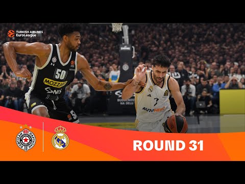 Partizan-Real | Round 31 Highlights | 2023-24 Turkish Airlines EuroLeague