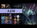 Azir Mid vs Qiyana - KR Master Patch 26.07