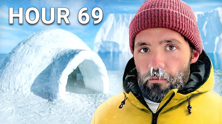 I Built an Igloo