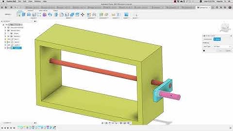Fusion 360: Components, Assemblies, Joints (Part 4 of 4)
