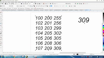 Corel Draw Tips & Tricks Resize Text or Numbers all at once