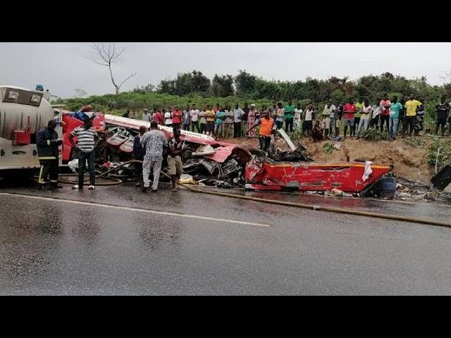 34 killed in accident on Ghana highway class=