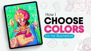 How to Choose COLOURS for your Illustrations✏️