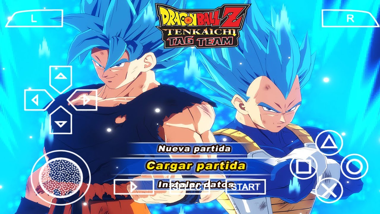 DBZ Tenkaichi Tag Team - Mega Mods V1 Español PSP DBZ Tenkaichi