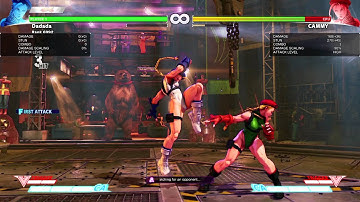 STREET FIGHTER V (BETA) Cammy Crush Counter Combo