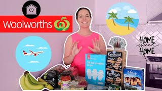 BACK FROM QUEENSLAND! EASY WOOLWORTHS ONLINE UNLIMITED DELIVERY | WOOLWORTHS GROCERY HAUL