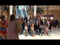 Feel good moment  spectacular broadway flash mob