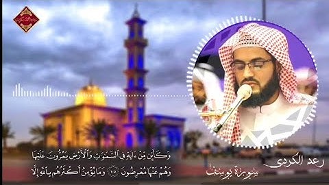 ابداع القارئ رعد الكردي في تلاوة سورة يوسف