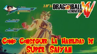 Dragon Ball Xenoverse : Como Conseguir La Habilidad De Super Saiyan