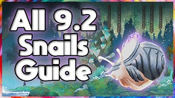 WoW 9.2 Protoform Synthesis Snails guide - How to get Serenade, Fleetpod, Bronze/Scarlet Helicids