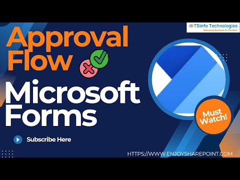 Power Automate Approval flow with Microsoft Forms | Create a Approval Flow MS Forms Power Automate