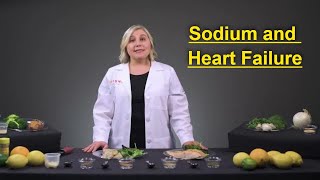 Sodium and heart failure nutrition