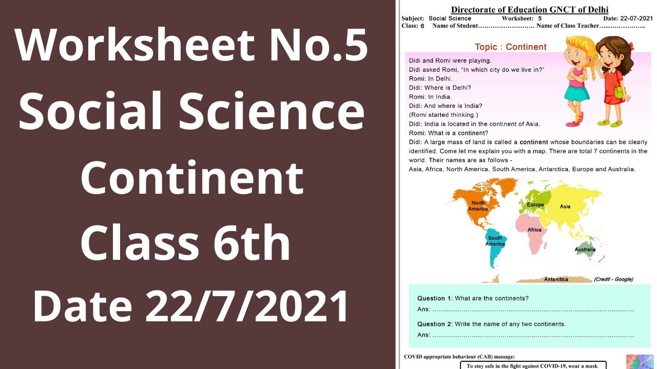 class 6th sst assignment