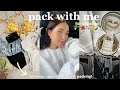 PACK + PREP w/ me for vacation | glow up, packing, nails, travel + more!