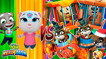 Talking Tom Hero Dash GamePlay - Discover All The Heroes Walkthrough Android, IOS - LDT GamePlay