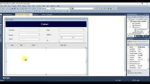 7  C# Connect Insert Select Edit Delete Data Ms Access Part 5 selected IndexChange ListView