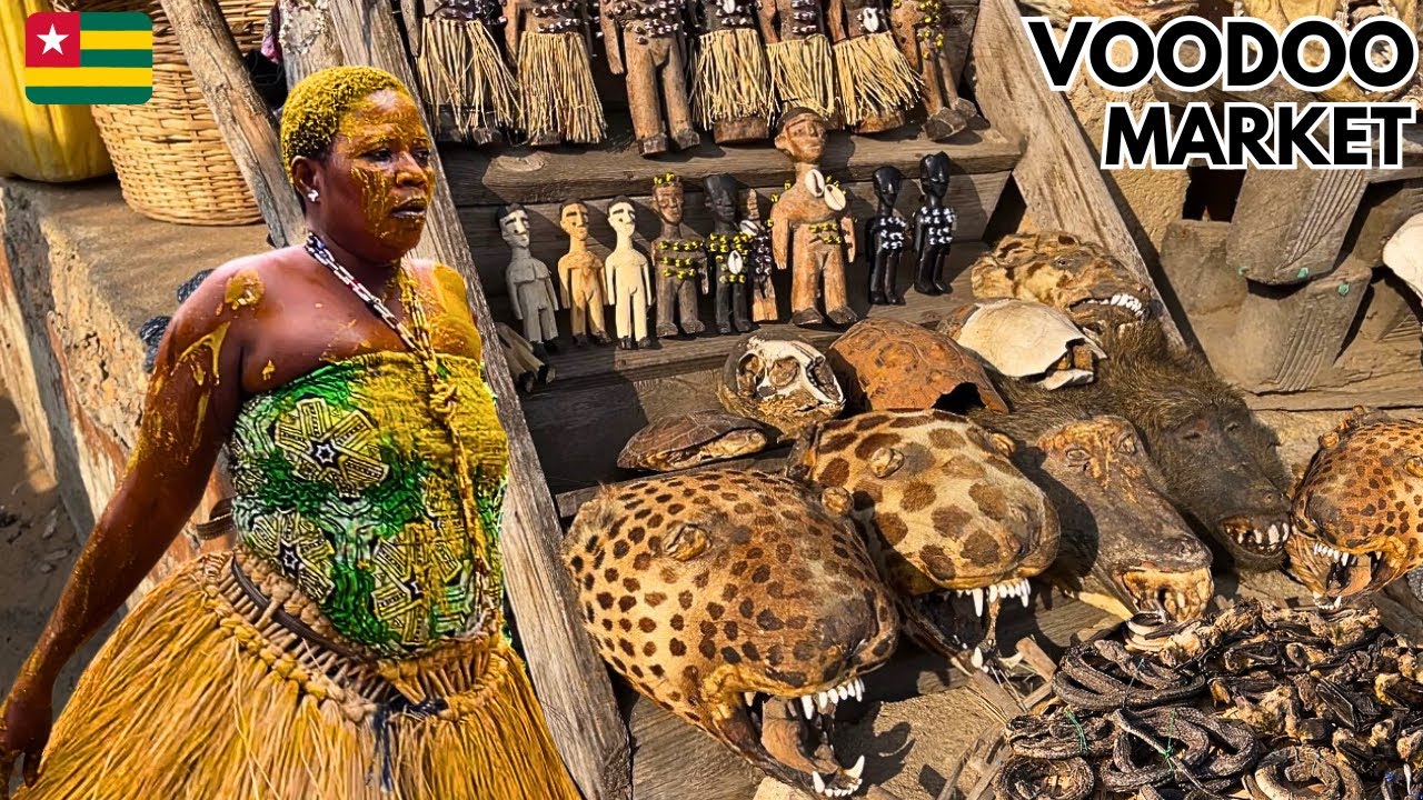 Рынок вуду в Того 🇹🇬 Западная Африка (рынок фетишей)