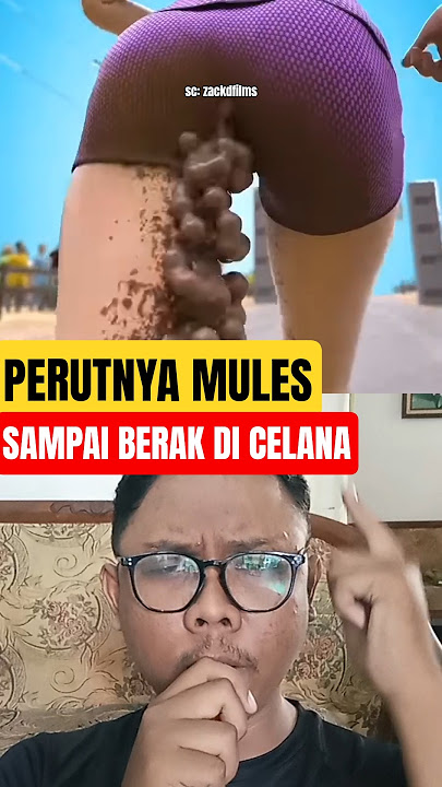 Jijik! 🤮 Ibu ini berak di celana 🫣😭 #animasi #berak