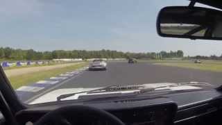 Alfa Romeo Alfasud 1.5 TI having fun with Lotus Elise at Jyllandsringen