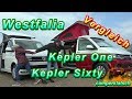 Westfalia Kepler One und Kepler Sixty 💥 Wohnmobil Vergleich 💥 die Ablösung für den VW California ?