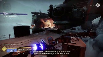 Destiny 2 Beyond Light Ghost talks like The Drifer