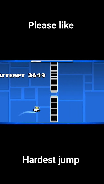 #geometrydash #level #gd #hardest #hardestjump #jump #video #viral Hardestgeometrydashjump ever (74)