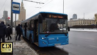 А маршрут автобуса. 04.02.2021 год. Москва.