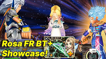 AN ACTUAL ROSA FR/BT+ SHOWCASE! (No Quina/Setzer) Act 4 Chapter 3 Pt 2 SHINRYU [DFFOO JP]