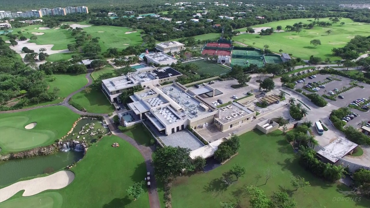 Yucatan Country Club by D-drones - YouTube