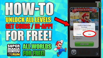 Super Mario Run FREE ALL Levels (Android & iOS) | Unlock All Levels (FULL VERSION)| NO HACK!