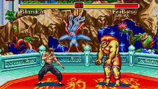 Super Street Fighter 2 The New Challenge - Mega Drive Genesis - Blanka - Playthrough