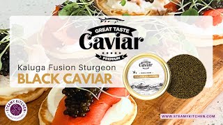 How to Make a Great Blini Spread with Great Taste's Kaluga Sturgeon Caviar