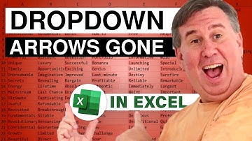 Excel - Data Validation Dropdown Not Appearing on a Mac - Episode 1807