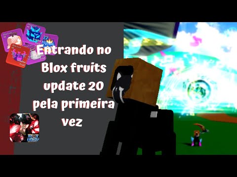 PRIMEIRA VEZ NO NOVO UPDATE 20 do BLOX FRUITS!! *MUDOU TUDO* 