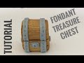 Fondant FORTNITE Treasure Chest EASY tutorial