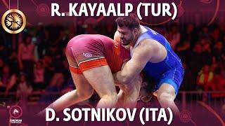 Riza Kayaalp (TUR) vs Danila Sotnikov (ITA) - Final // European Championships 2022