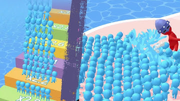 Count Master Crowd Runner 3D Gameplay Walkthrough Level 17-18 🤴👤👥 | android games | ios games