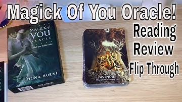 💫MAGICK OF YOU Oracle Reading, Review & Flip Through!