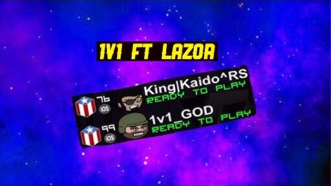Mini Militia:1v1 Ft Lazor [part 1]
