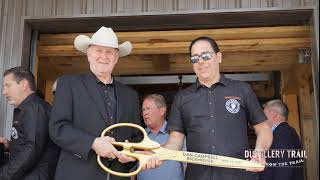 Ribbon Cutting for Luca Mariano Distillery Whiskey Barrel Warehouse No. 1