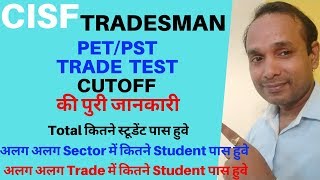 CISF Tradesman Trade Test CutOff | CISF Tradesman Physical CutOff | CISf Tradesman Cutoff 2019