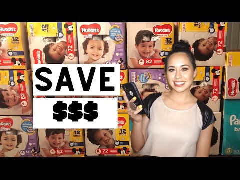 How To: Diaper Stockpile Using Digital Coupons| Easiest Way to Save on Diapers