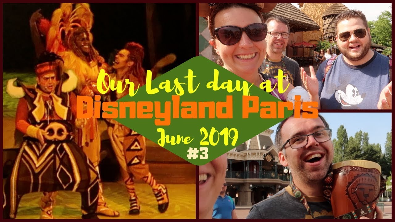 Disneyland Paris Vlogs June 2019 | Reunited for our Last Day in Disneyland | KrispySmore