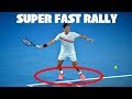 【テニス】【伝説】一歩も下がらない…！？フェデラーの超高速ラリー！【神業】Roger Federer Super Fast Rally