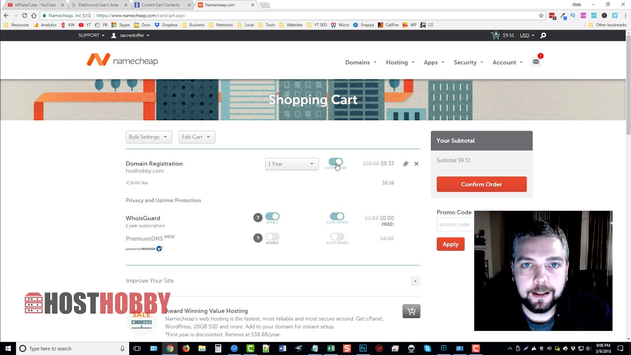 How to Register a Domain Name With NameCheap - YouTube